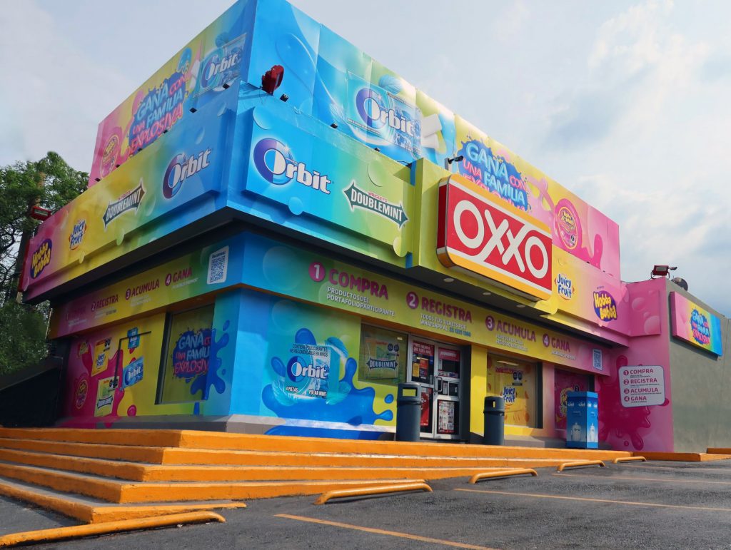 vinil adhesivo proyecto oxxo imprenta comercial