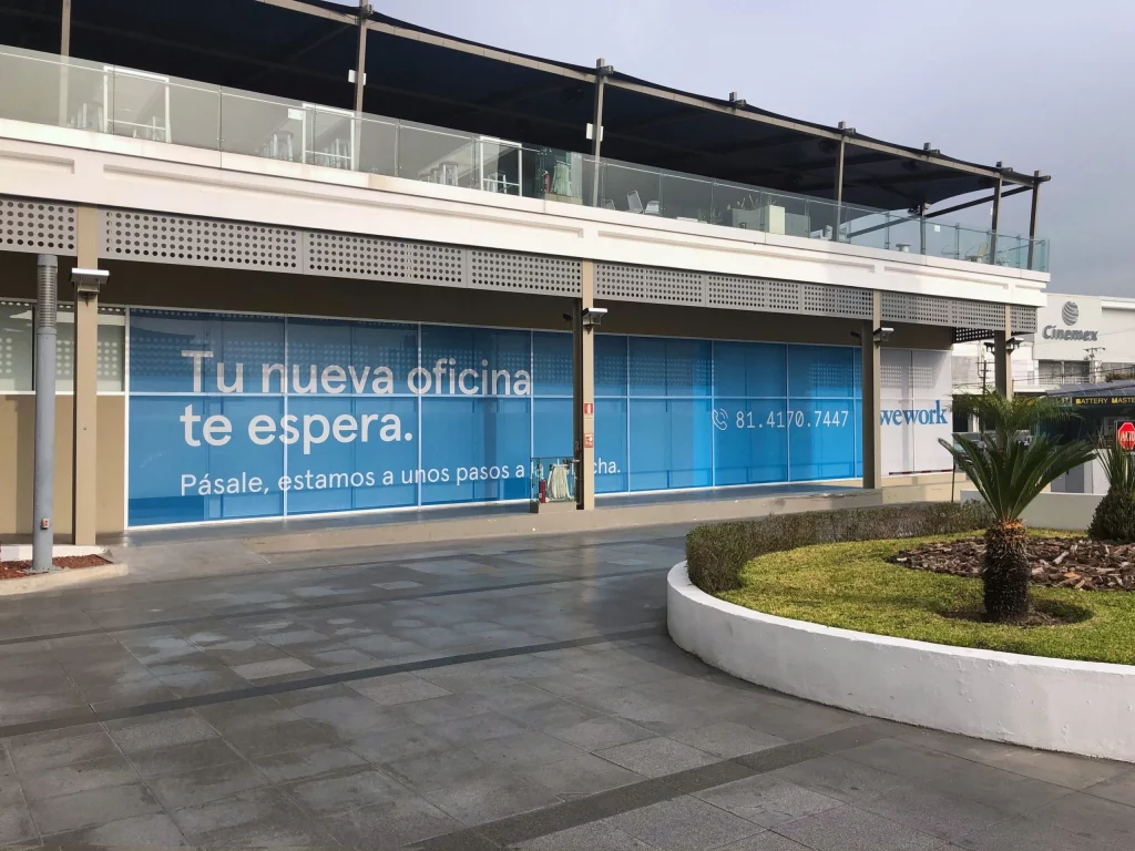 vinil microperforado en monterrey