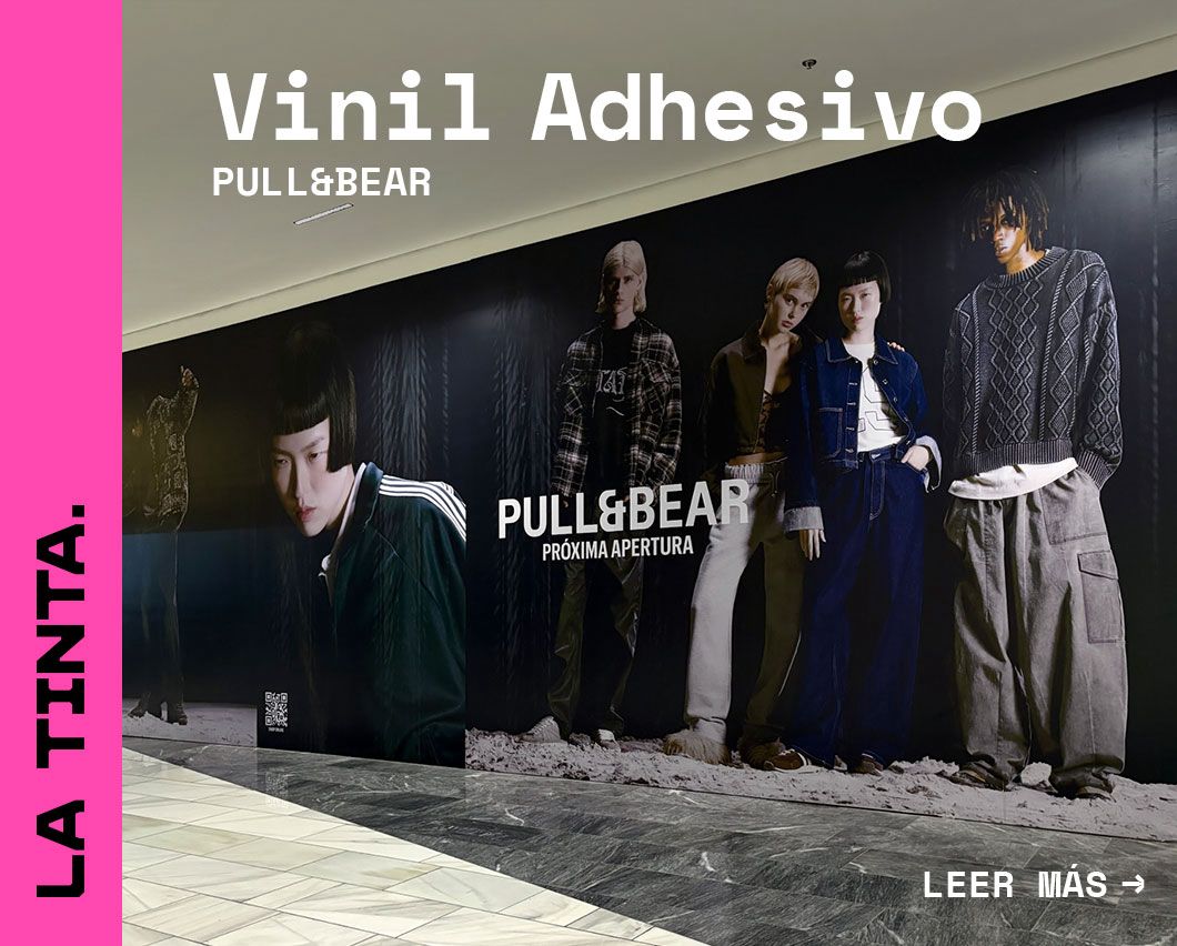 vinil adhesivo en retail